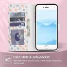 For iPhone 8 Plus / 7 Plus / 6 Plus Flower Pattern Buckle Leather Phone Case with Lanyard(Florals) - 3