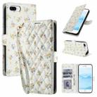 For iPhone 8 Plus / 7 Plus / 6 Plus Flower Pattern Buckle Leather Phone Case with Lanyard(Yellow Flowers) - 1