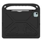 For iPad Air 11 2024 / 2025 Handle EVA Shockproof Tablet Case with Holder(Black) - 2