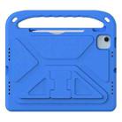 For iPad Air 11 2024 / 2025 Handle EVA Shockproof Tablet Case with Holder(Blue) - 2