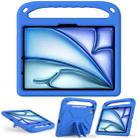 For iPad Air 11 2024 / 2025 Handle EVA Shockproof Tablet Case with Holder(Blue) - 3