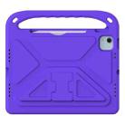 For iPad Air 11 2024 / 2025 Handle EVA Shockproof Tablet Case with Holder(Purple) - 2
