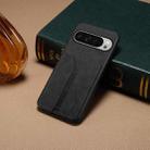 For Google Pixel 10 Pro XL Denior D07 DV Elastic Card Slot PU Back Cover Phone Case(Black) - 2