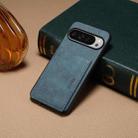 For Google Pixel 10 Pro XL Denior D08 PU Single Card Slot Holder Phone Case(Blue) - 2