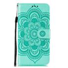 For Motorola Moto G Stylus Mandala Embossing Pattern Horizontal Flip PU Leather Case with Holder & Card Slots & Walle & Lanyard(Green) - 2