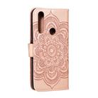 For Motorola Moto G Power Mandala Embossing Pattern Horizontal Flip PU Leather Case with Holder & Card Slots & Walle & Lanyard(Rose Gold) - 3