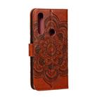 For Motorola Moto G Power Mandala Embossing Pattern Horizontal Flip PU Leather Case with Holder & Card Slots & Walle & Lanyard(Brown) - 3