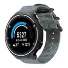 For Garmin Forerunner 235/220/620/630 xDfind Ring Buckle Nylon Canvas Watch Band(Grey) - 1