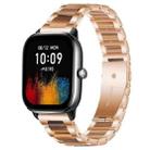 20mm xDfind Three Beads Metal Resin Watch Band(Rose Gold Brown) - 1