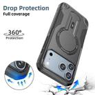 For iPhone 17 Pro Max Armor Magsafe Holder PC Hybrid TPU Phone Case(Black) - 2