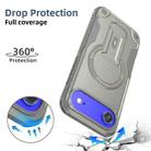 For iPhone 17 Air Armor Magsafe Holder PC Hybrid TPU Phone Case(Grey) - 2