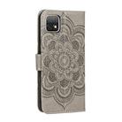 For Huawei Enjoy 20 Mandala Embossing Pattern Horizontal Flip PU Leather Case with Holder & Card Slots & Walle & Lanyard(Gray) - 3