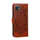 For Huawei Enjoy 20 Mandala Embossing Pattern Horizontal Flip PU Leather Case with Holder & Card Slots & Walle & Lanyard(Brown) - 3