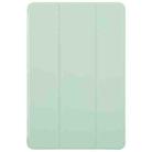 For Honor Pad 10 12.1 GEBEI 3-folding Holder Shockproof Flip Leather Tablet Case(Green) - 2