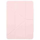 For Xiaomi Pad 7 / 7 Pro Magnetic Detachable Dual-Clasp Acrylic Deformation Leather Tablet Case(Pink) - 2