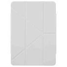 For Xiaomi Pad 7 / 7 Pro Magnetic Detachable Dual-Clasp Acrylic Deformation Leather Tablet Case(Grey) - 2
