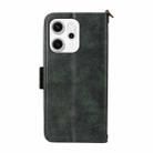 For OPPO Reno14 Pro 5G Multi-card Slots Crossbody Cowhide Leather Phone Case(Green) - 3