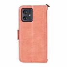 For Motorola Moto G54 / G64 / G64y Multi-card Slots Crossbody Cowhide Leather Phone Case(Pink) - 3