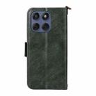 For Motorola Edge 60 Fusion Multi-card Slots Crossbody Cowhide Leather Phone Case(Green) - 3
