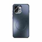 For OnePlus 13T ABEEL Heat Dissipation Frosted MagSafe Phone Case with Lens Film(Dark Blue) - 2