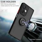 For Redmi 13C 4G Q Shadow 1 Series TPU + PC Phone Case with Ring(Red) - 3
