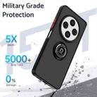 For Redmi 14C 4G Q Shadow 1 Series TPU + PC Phone Case with Ring(Army Green) - 2