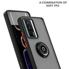 For Redmi K60 / K60 Pro / Poco F5 Pro Q Shadow 1 Series TPU + PC Phone Case with Ring(Black+Red) - 2