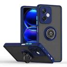 For Redmi Note 12 5G Global Q Shadow 1 Series TPU + PC Phone Case with Ring(Royal Blue) - 1