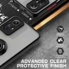 For Redmi Note 12 Turbo / Poco F5 Q Shadow 1 Series TPU + PC Phone Case with Ring(Black+Red) - 3