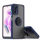 For Redmi Note 12 Turbo / Poco F5 Q Shadow 1 Series TPU + PC Phone Case with Ring(Royal Blue) - 1