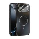 For iPhone 17 Pro Max ABEEL Heat Dissipation Frosted MagSafe Phone Case with Lens Film(Black) - 1