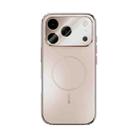 For iPhone 17 Pro ABEEL Heat Dissipation Frosted MagSafe Phone Case with Lens Film(Rose Gold) - 2