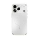 For iPhone 17 Pro ABEEL Heat Dissipation Frosted MagSafe Phone Case with Lens Film(White) - 2