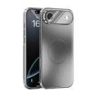 For iPhone 17 Air ABEEL Heat Dissipation Frosted MagSafe Phone Case with Lens Film(Silver) - 1