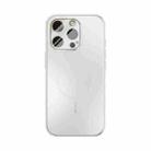 For iPhone 16 Pro ABEEL Heat Dissipation Frosted MagSafe Phone Case with Lens Film(White) - 2