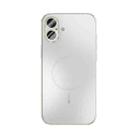 For iPhone 16 Plus ABEEL Heat Dissipation Frosted MagSafe Phone Case with Lens Film(White) - 2