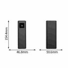 For CUKTECH 15 Ultra Power Bank 25000mAh 210W Silicone Protective Cover(Grey) - 3