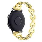 22mm xDfind Diamond Stainless Steel Watch Band(Gold) - 2