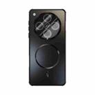 For OPPO Find X8 Pro ABEEL Heat Dissipation Frosted MagSafe Phone Case with Lens Film(Black) - 2