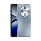 For OPPO Find X8 Pro ABEEL Heat Dissipation Frosted MagSafe Phone Case with Lens Film(Light Blue) - 1