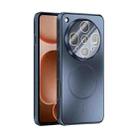 For OPPO Find X8 Ultra ABEEL Heat Dissipation Frosted MagSafe Phone Case with Lens Film(Dark Blue) - 1