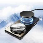 For OPPO Find X8 Ultra ABEEL Heat Dissipation Frosted MagSafe Phone Case with Lens Film(Dark Blue) - 3