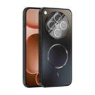 For OPPO Find X8s+ ABEEL Heat Dissipation Frosted MagSafe Phone Case with Lens Film(Black) - 1
