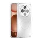 For OPPO Find X8s+ ABEEL Heat Dissipation Frosted MagSafe Phone Case with Lens Film(White) - 1
