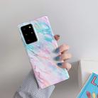For Samsung Galaxy S20 Plus Laser Marble Pattern TPU Protective Case(Rainbow) - 1
