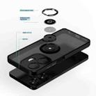 For Infinix Hot 30i Q Shadow 1 Series TPU + PC Phone Case with Ring(Red) - 3
