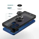 For Infinix Smart 6 Plus India Q Shadow 1 Series TPU + PC Phone Case with Ring(Royal Blue) - 3