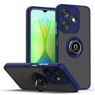 For Tecno Spark 10C Q Shadow 1 Series TPU + PC Phone Case with Ring(Royal Blue) - 1