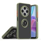 For Tecno Spark 30C Q Shadow 1 Series TPU + PC Phone Case with Ring(Army Green) - 1