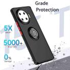 For Tecno Spark 20 Pro+ Q Shadow 1 Series TPU + PC Phone Case with Ring(Dark Green) - 2